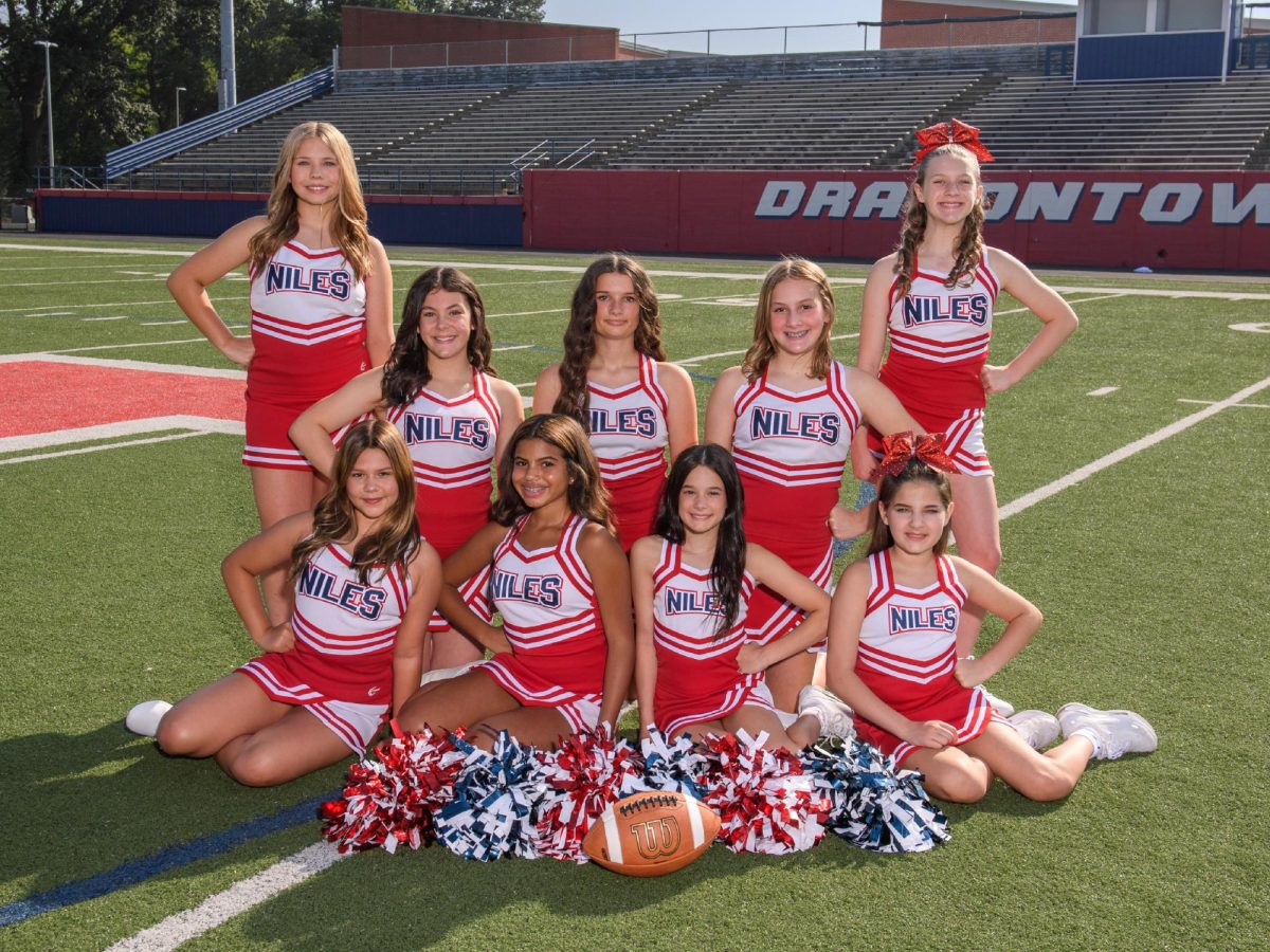 Our seventh grade cheer squad!